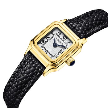 Lorenzo Vanessa Cuoio Oro Nero Bianco