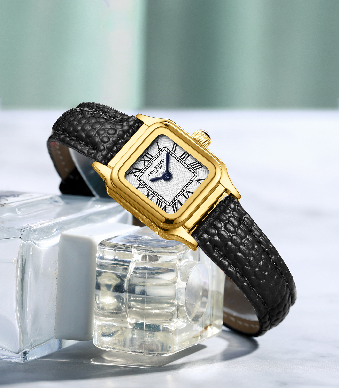 Lorenzo Vanessa Cuoio Oro Nero Bianco - 6