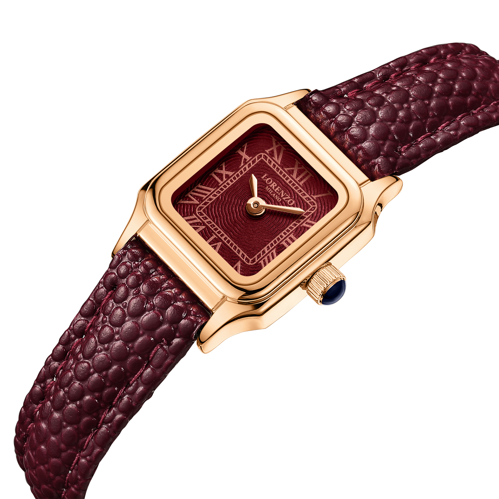 Lorenzo Vanessa Cuoio Oro Rosa Rosso - 2