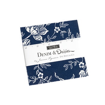 Moda Denim & Daisies Charm Pack 5"