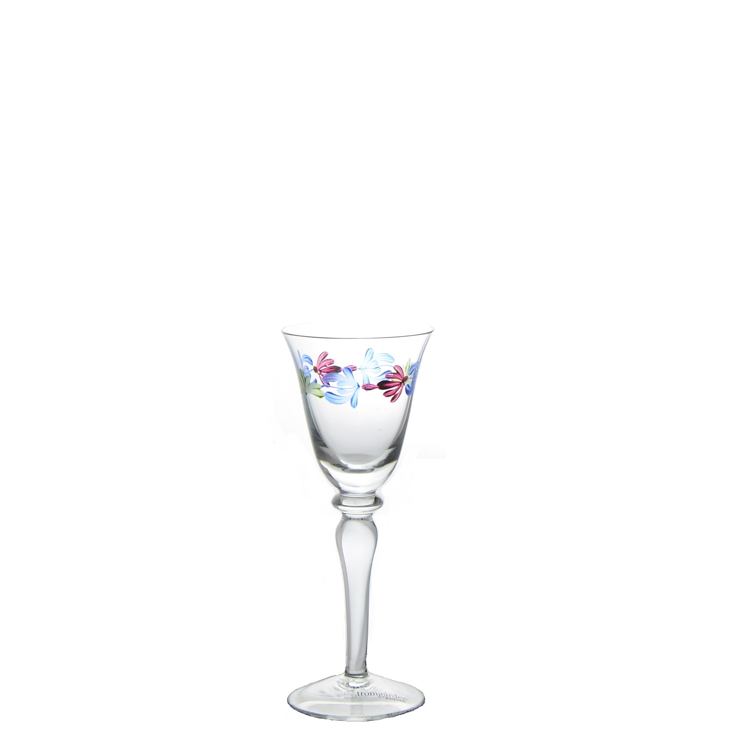 Glasserie Elin 12 delar Handmålat glas Strömgården - 4