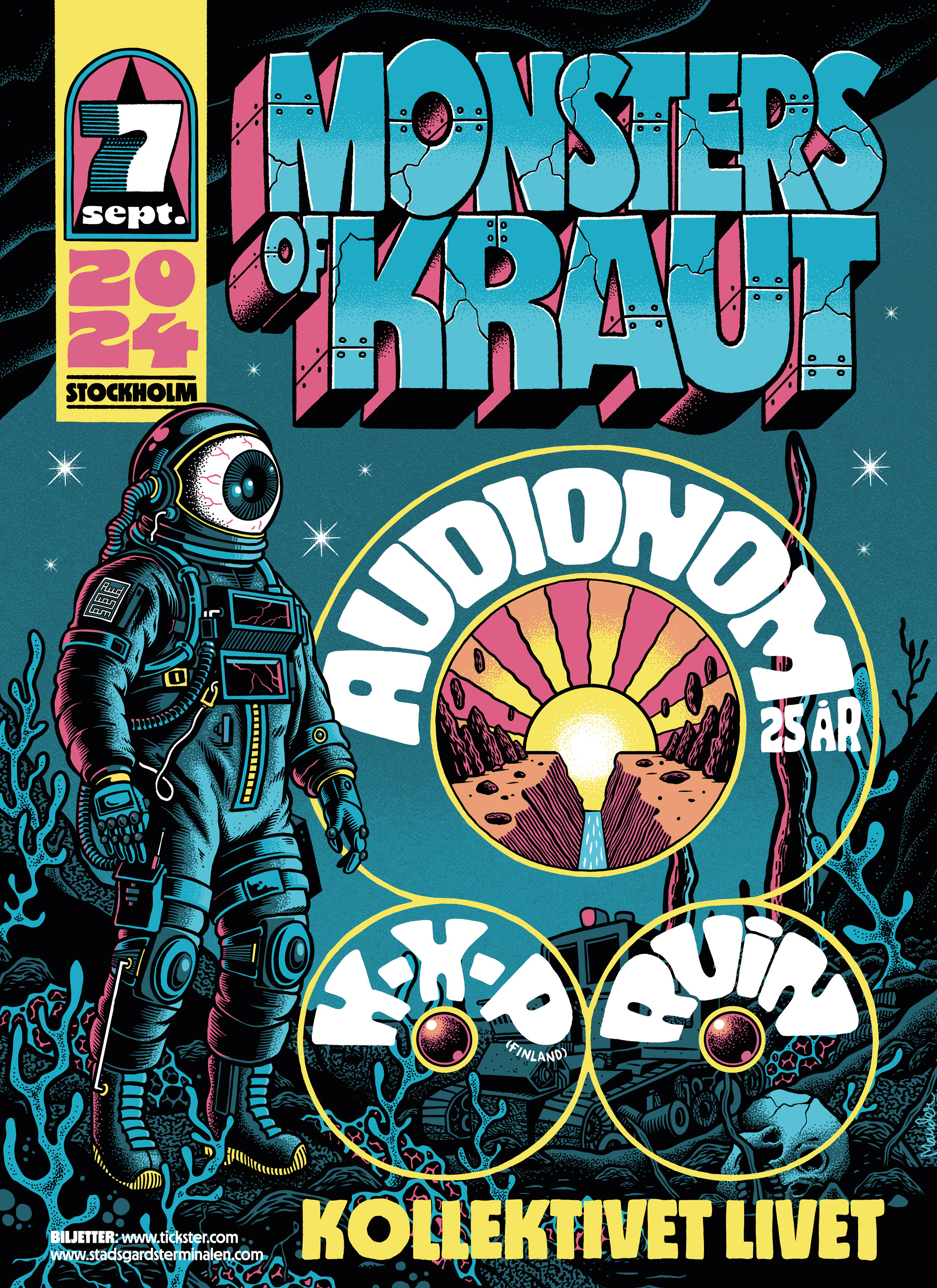 Monsters of Kraut Poster - 2