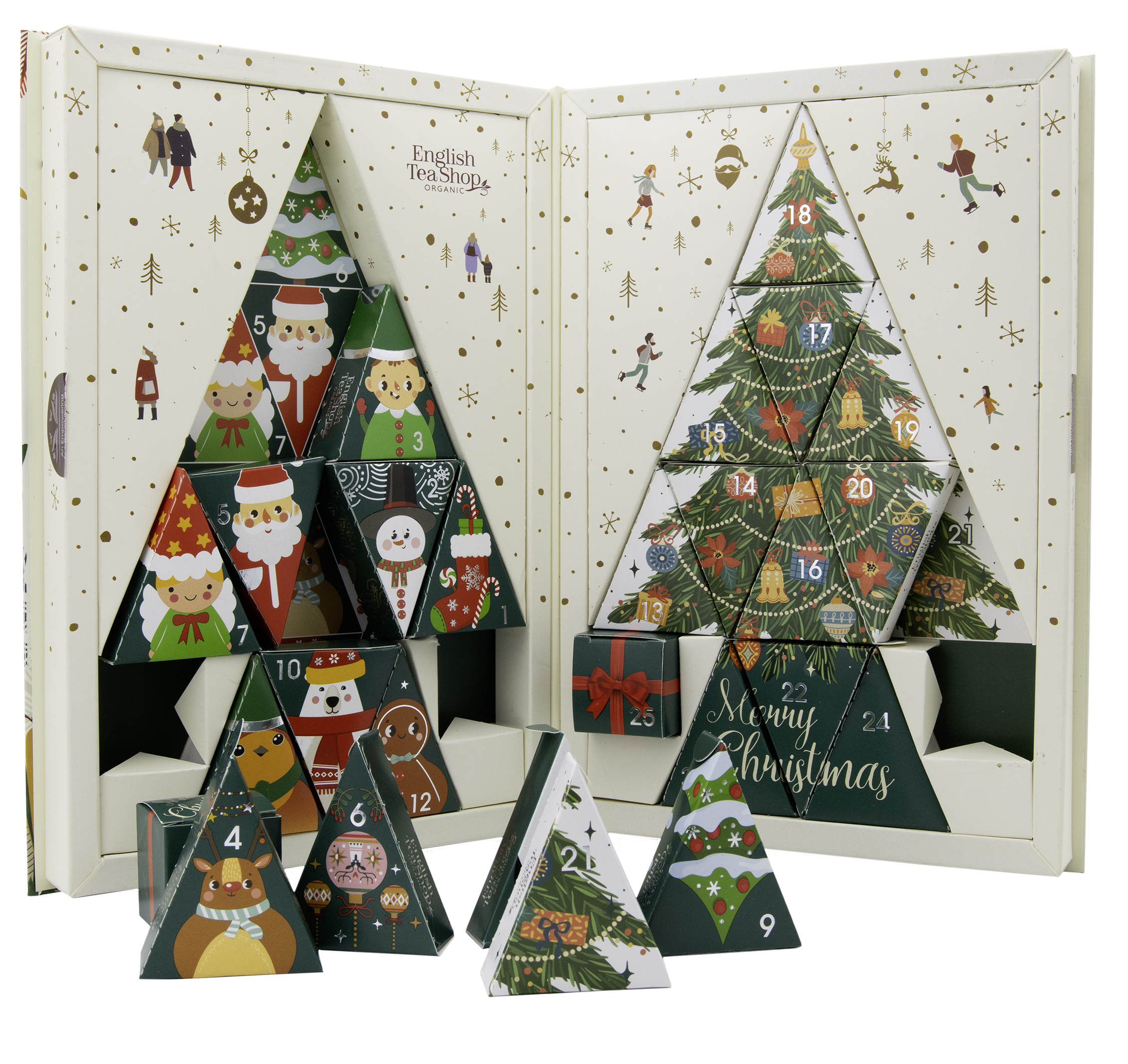 Adventskalender med te Family Tea Book - English Tea Shop