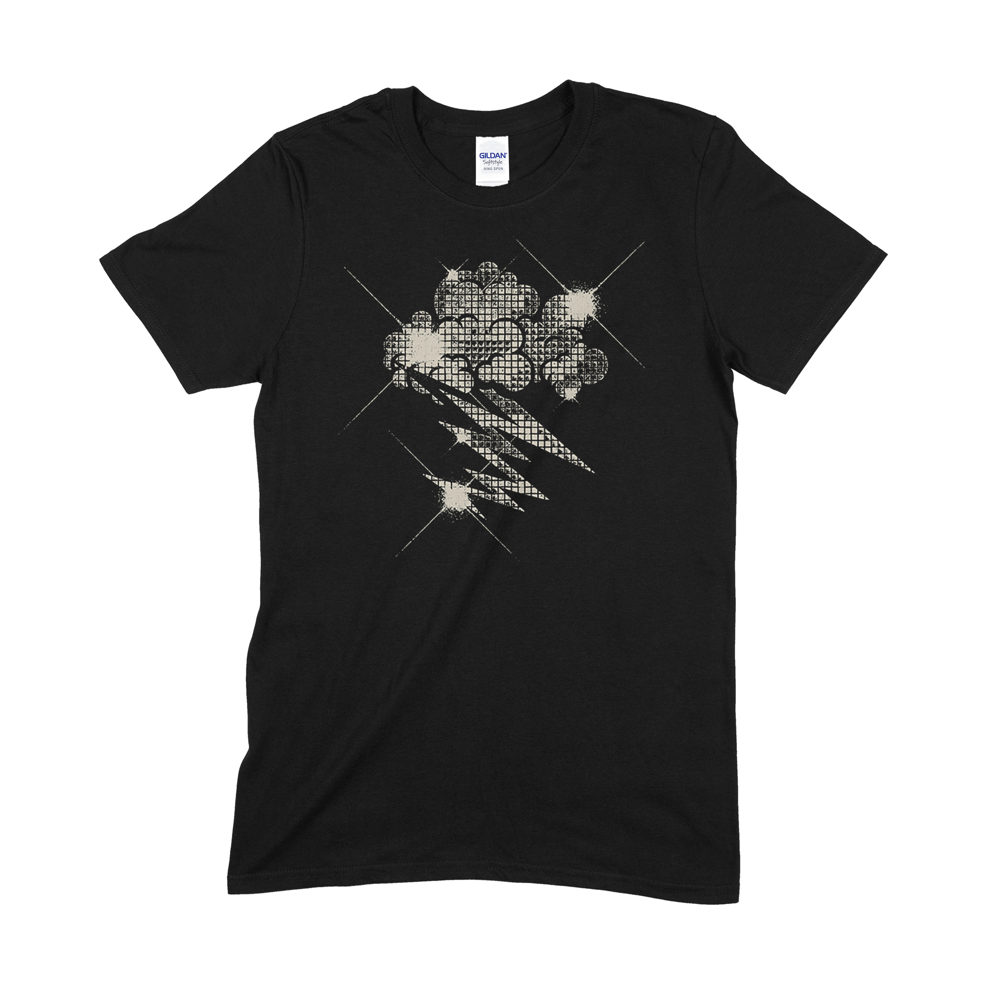 Distbox HELLACOPTERS T SHIRT MIRROR CLOUD