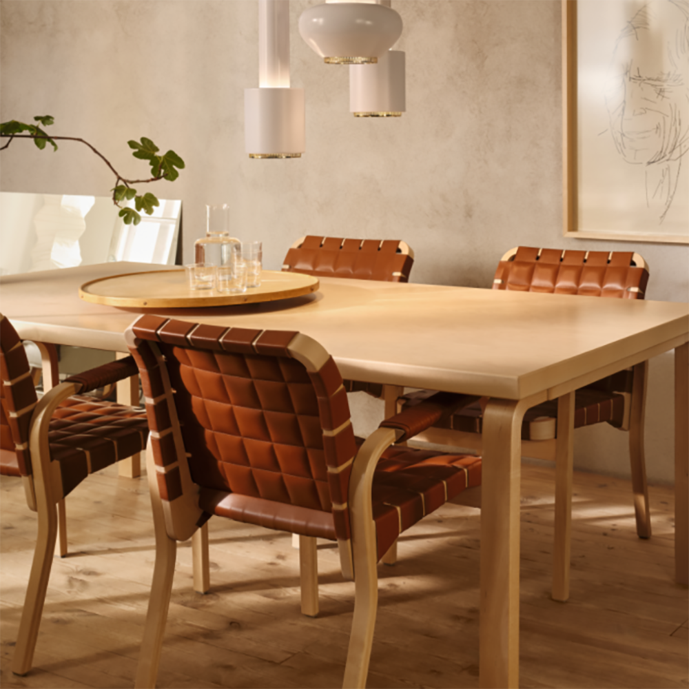 Armchair 45 Karmstol - Läder - Aalto - 4