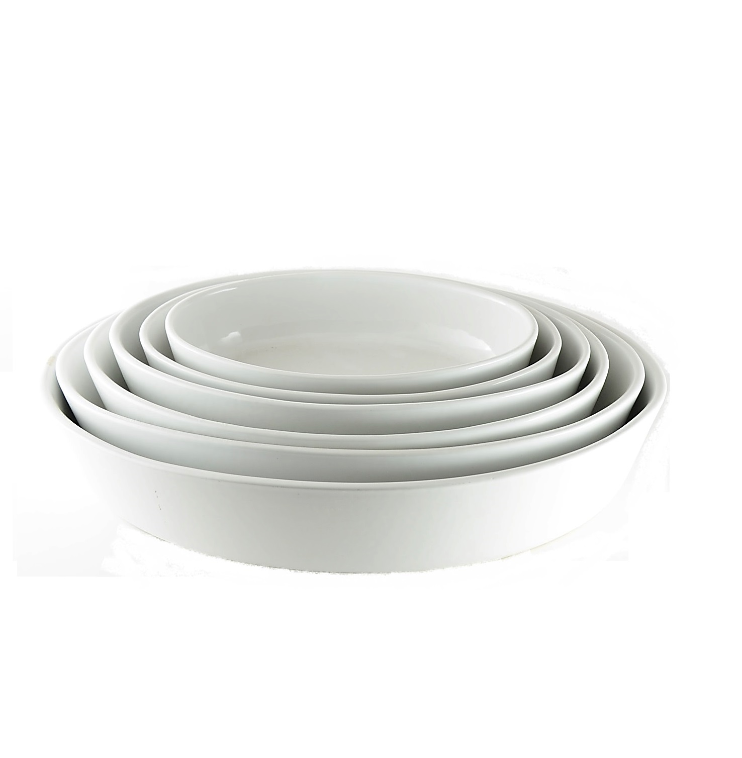 Form set 6st delar Vit Stengods - 2