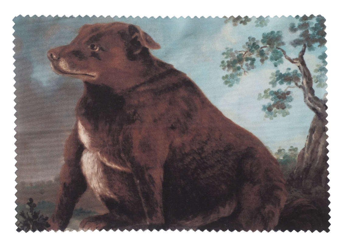 Putsduk, Sittande hund