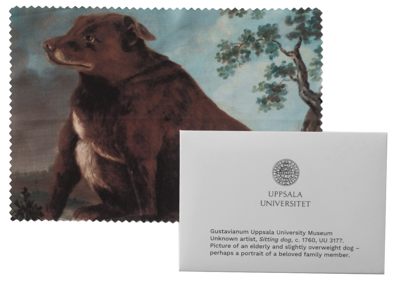 Putsduk, Sittande hund - 2