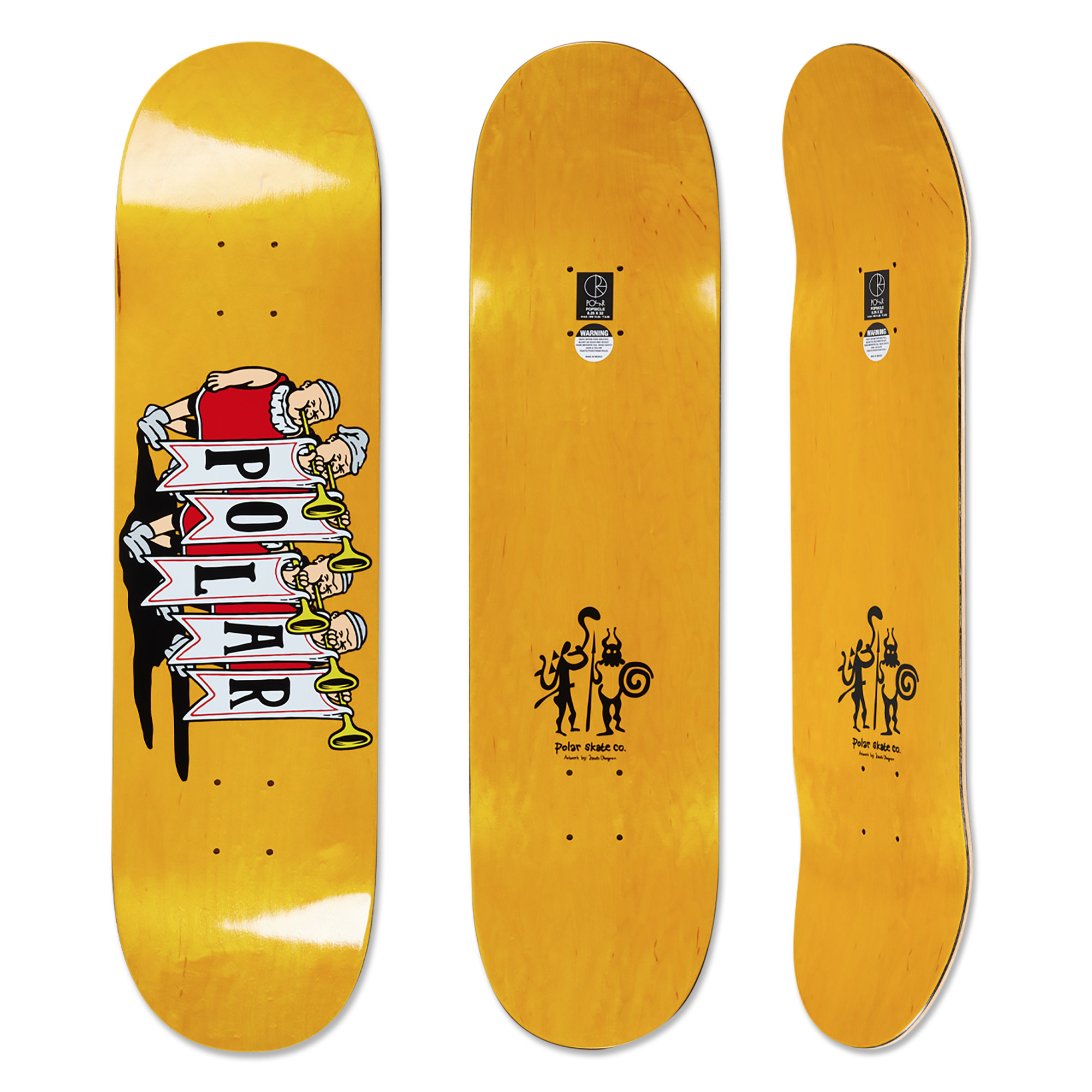 Polar Skate Co. Team Model Trumpets 8.25" Skateboardbräda