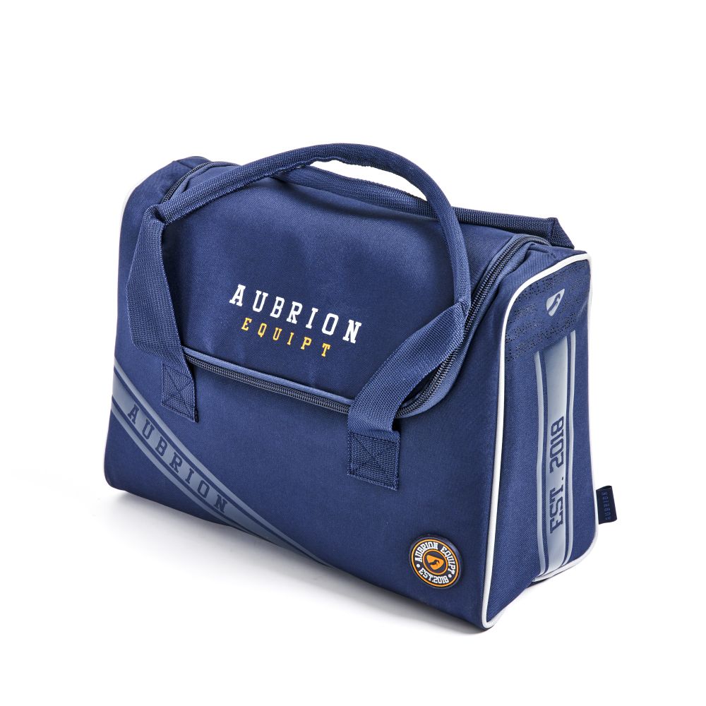 Shires Aubrion Equipt Grooming bag with compartments - Navy