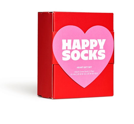 Happy Socks Heart Sock Sock Gift Set 1-pack