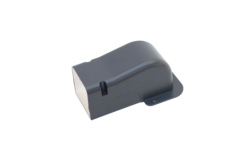 Speedi-Duct Veggtilkobling 70 x 65 mm Grå