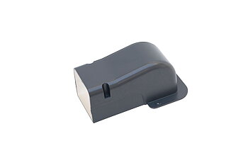 Speedi-Duct Vägganslutning 70 x 65 mm Grå