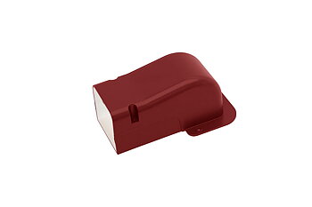 Speedi-Duct Wall connection 70 x 65 mm Falu red