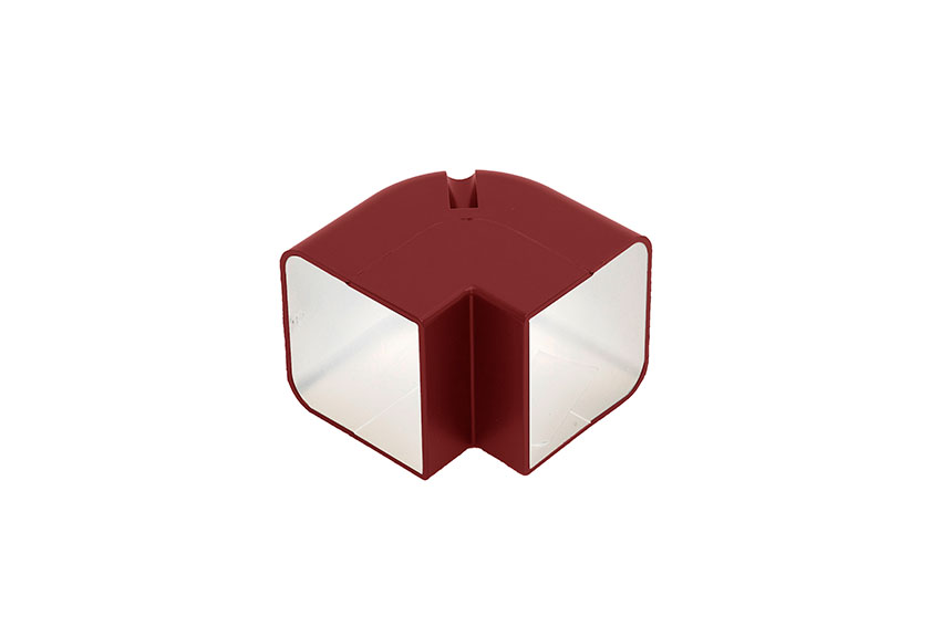 Speedi-Duct External corner - 70 x 65 mm Falu red