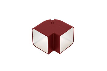 Speedi-Duct External corner - 70 x 65 mm Falu red