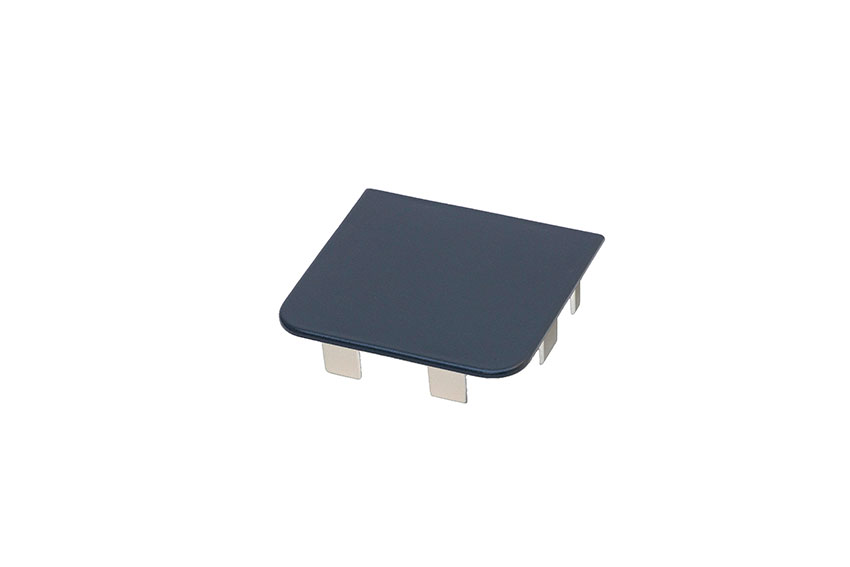 Speedi-Duct Endelokk 70 x 65 mm Grå