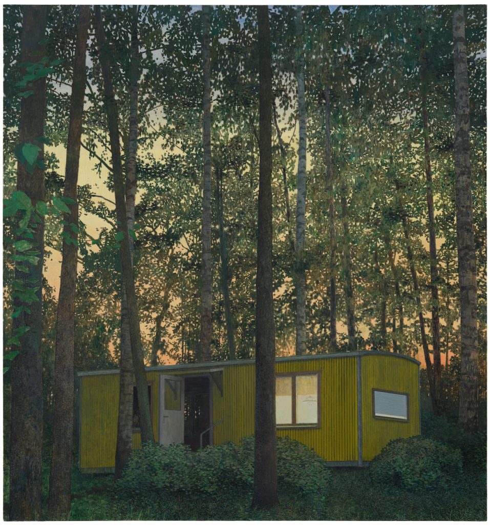 Leif Engström: The Night Leans Against the Balcony Door - 5