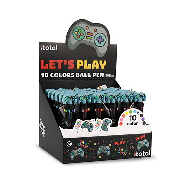 Penna Let´s Play 10 färger