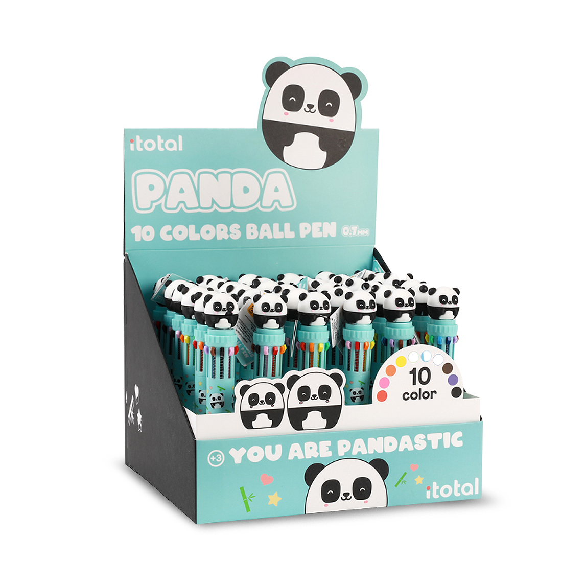 Penna Panda 10 färger - 2