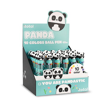 Penna Panda 10 färger