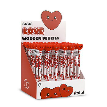 Blyertspenna Hjärta