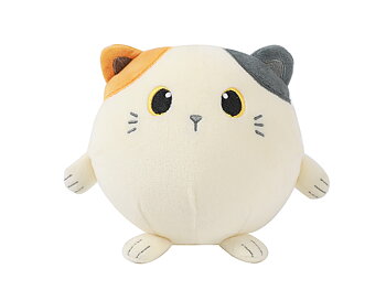 Squishy plush pillow Katt orange