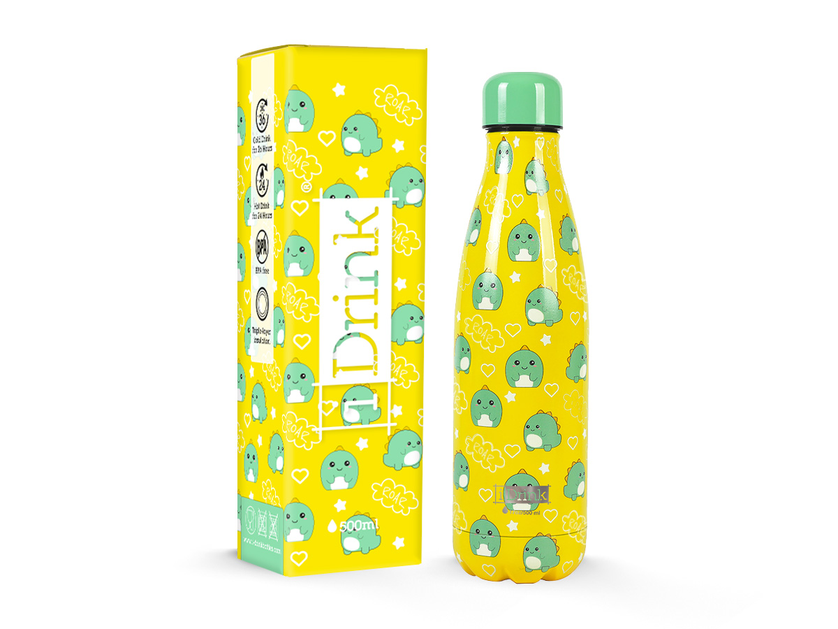 Termos 500ml Hello Dino