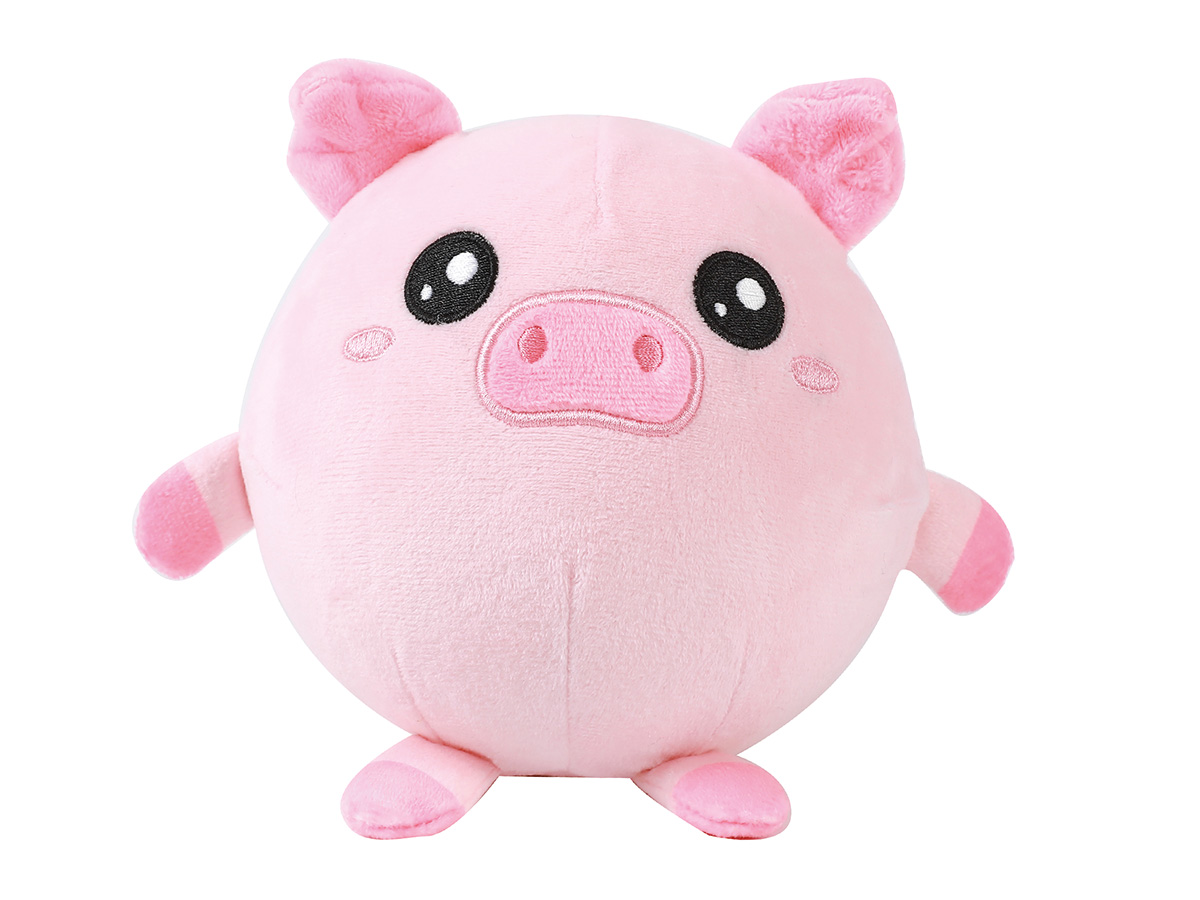 Squishy plush pillow Gris