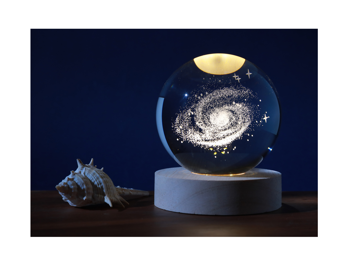 Lampa Crystal Ball liten Galax