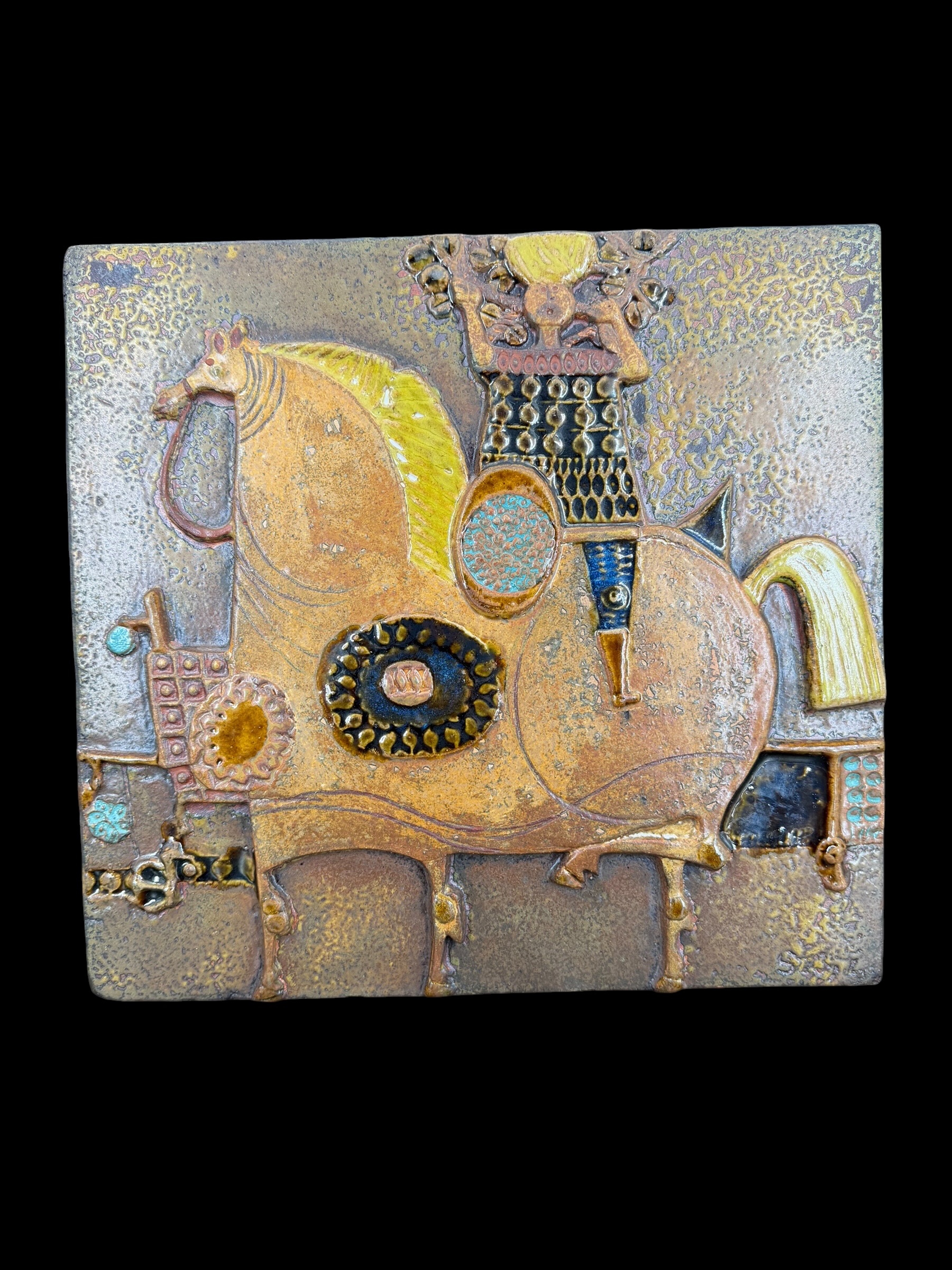 Gustavsberg Stig Lindberg, Relief / väggplatta