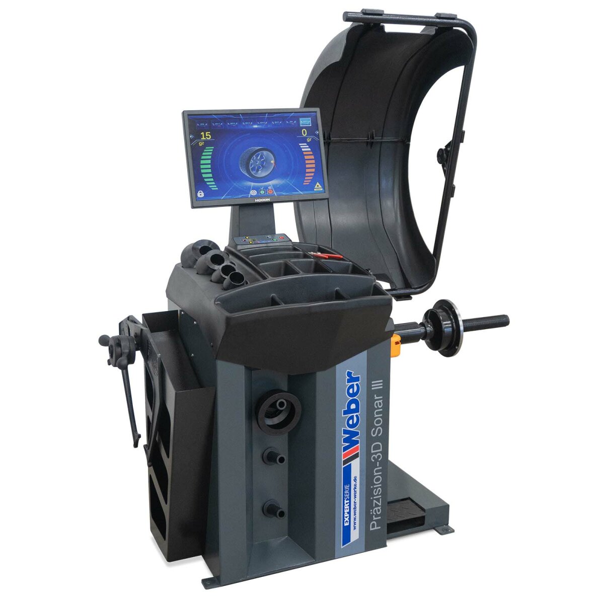 Balanseringsmaskin Weber Expert Serie Präzision-3D Sonar III