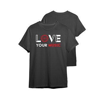 DD Audio LOVE YOUR MUSIC 2023 T-shirt 110/116