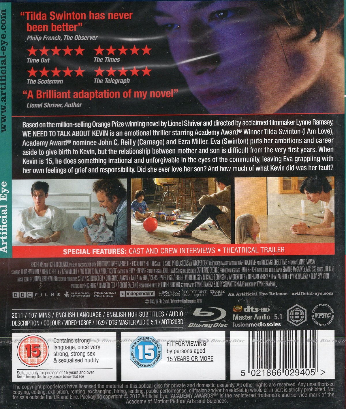 We Need to Talk About Kevin (ej svensk text) (Blu-ray) - 2