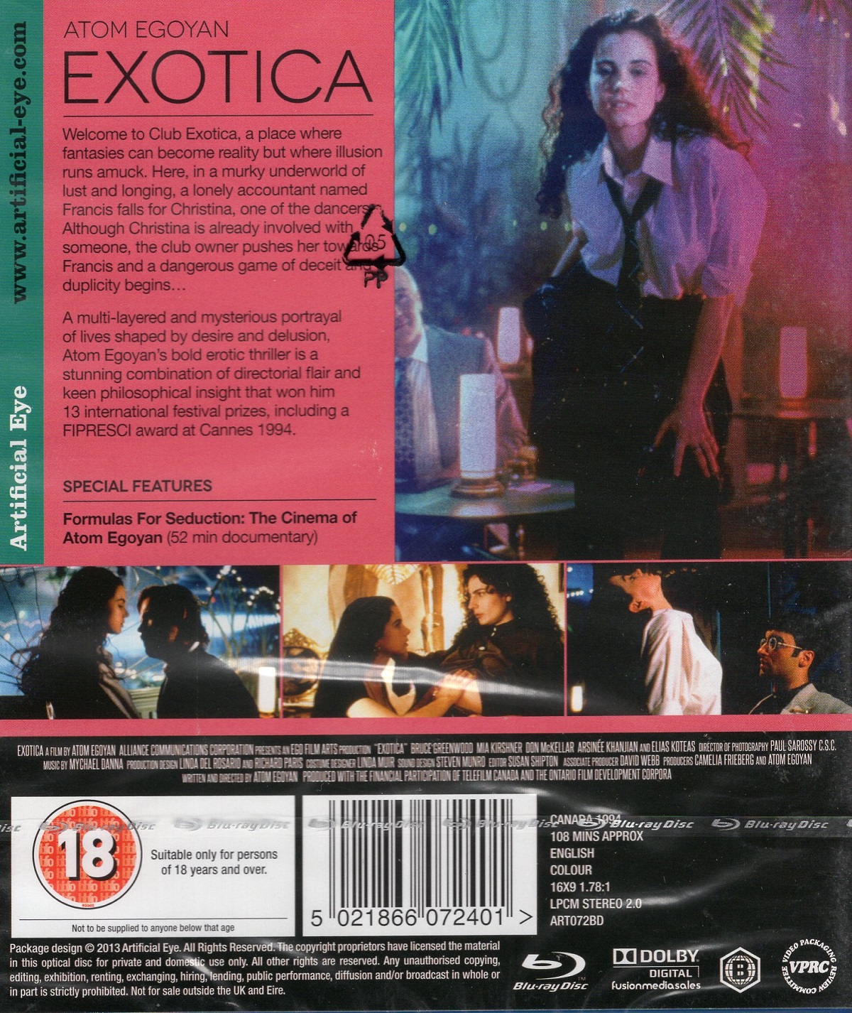 Exotica (ej svensk text) (Blu-ray) - 2