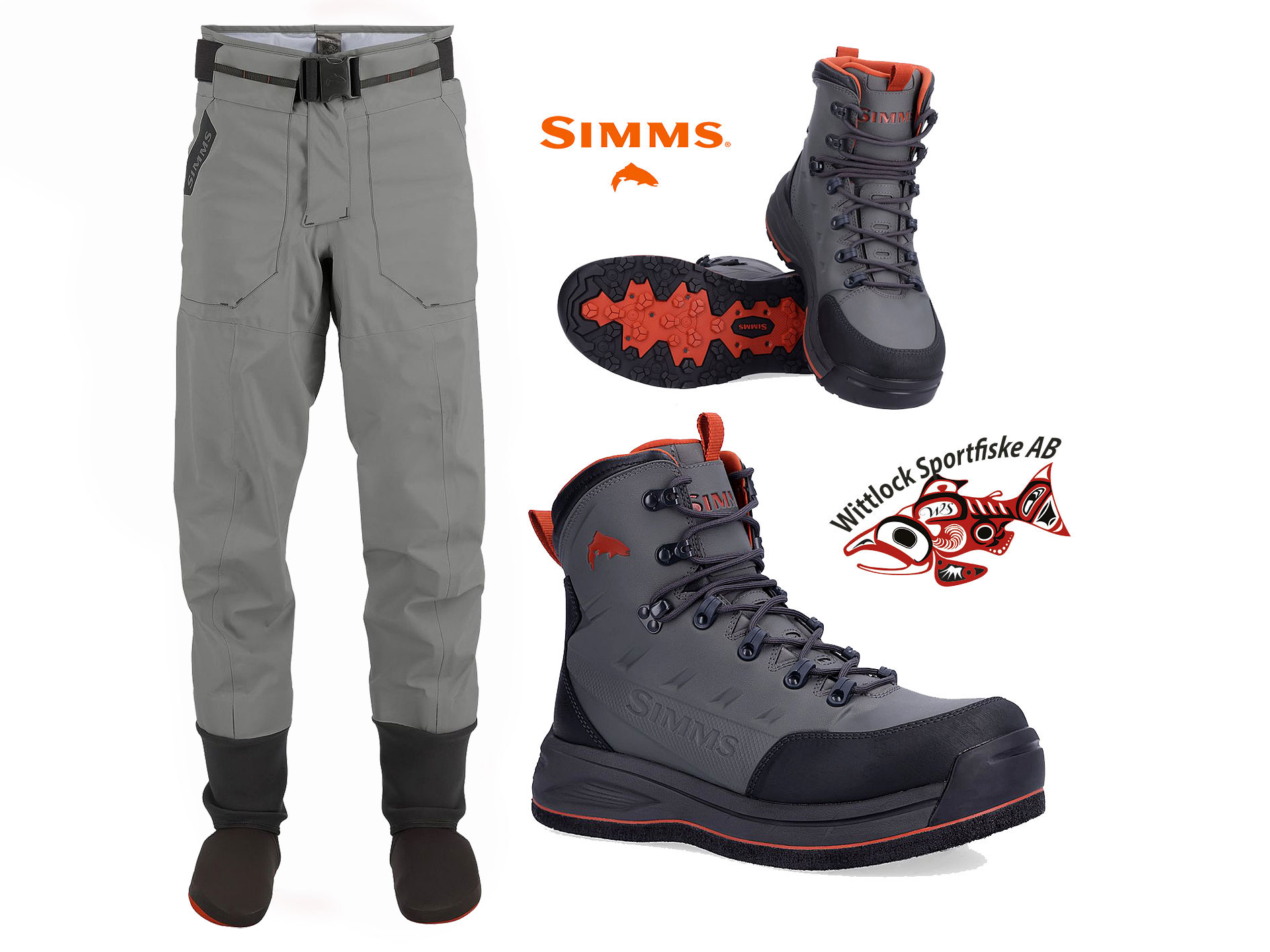 Simms Freestone Midjevadare Vadarpaket