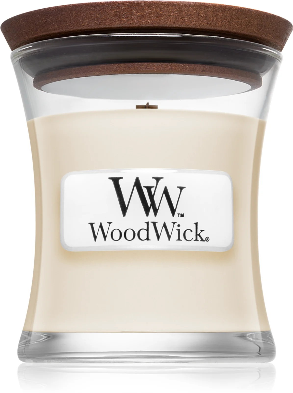 White Tea & Jasmine Scented Candle, Mini, WoodWick