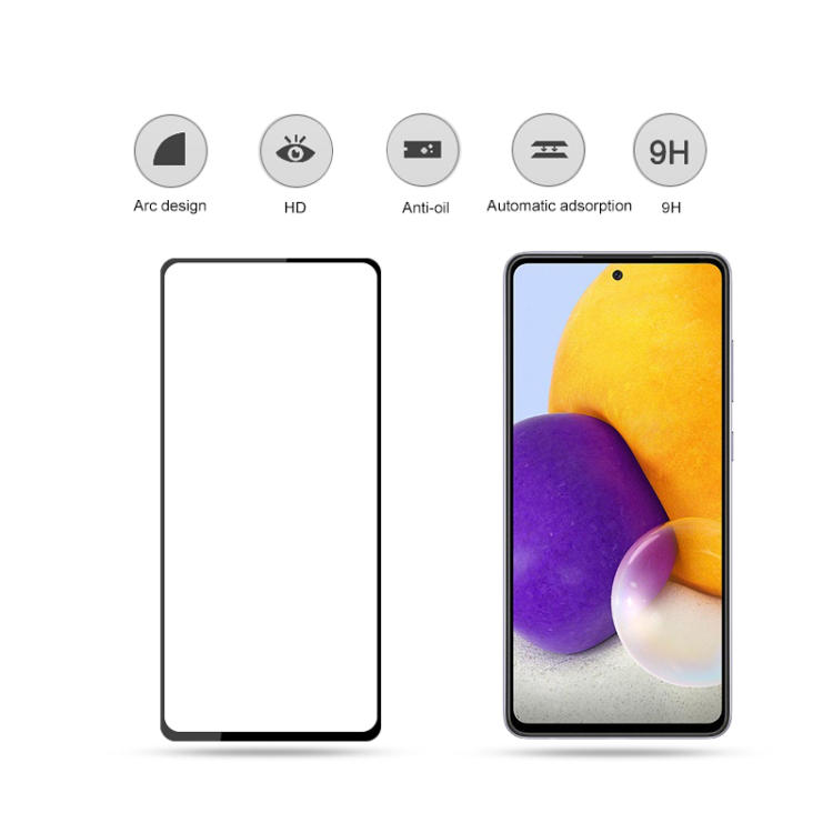 Samsung Galaxy A55 - Heltäckande Härdat Skyddsglas - 7