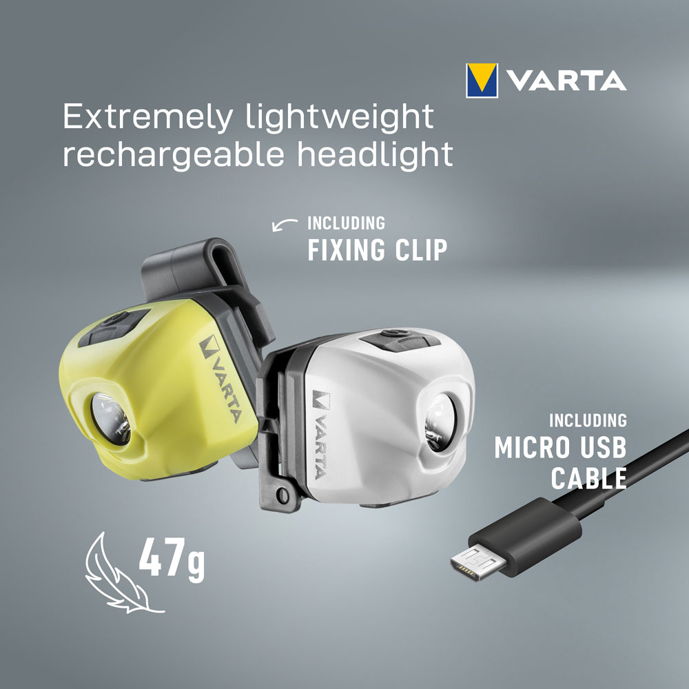 Pannlampa - VARTA Outdoor Sports Ultralight H30R - 3