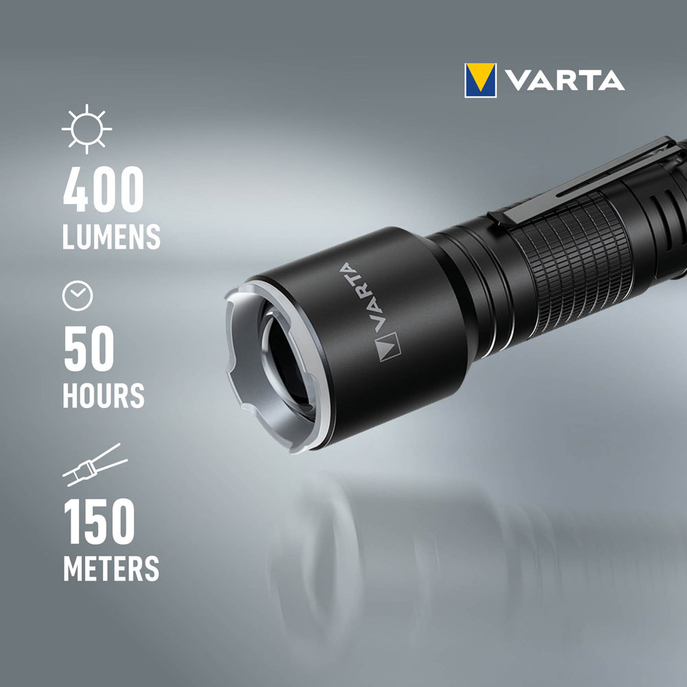 Ficklampa - VARTA Aluminium Light F30 Pro - 7