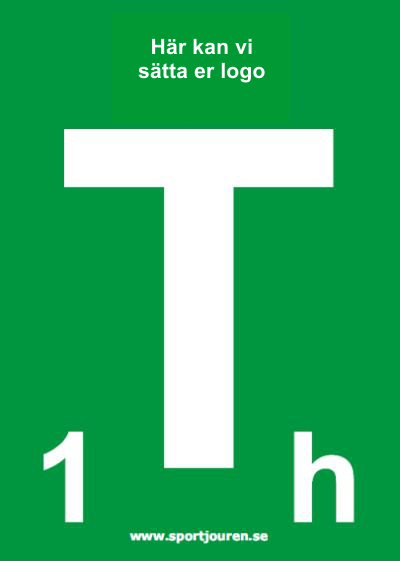 Time out kort med logo (handboll)