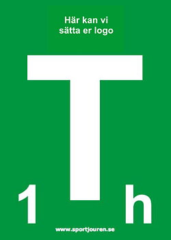 Time out kort med logo (handboll)