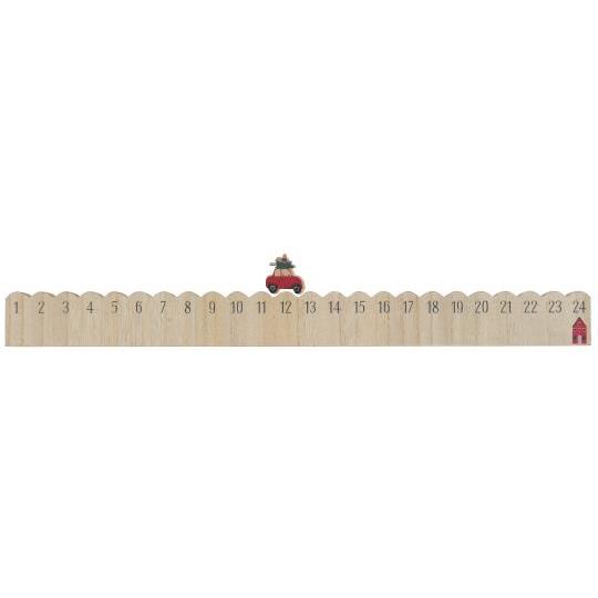 Adventskalender med bil