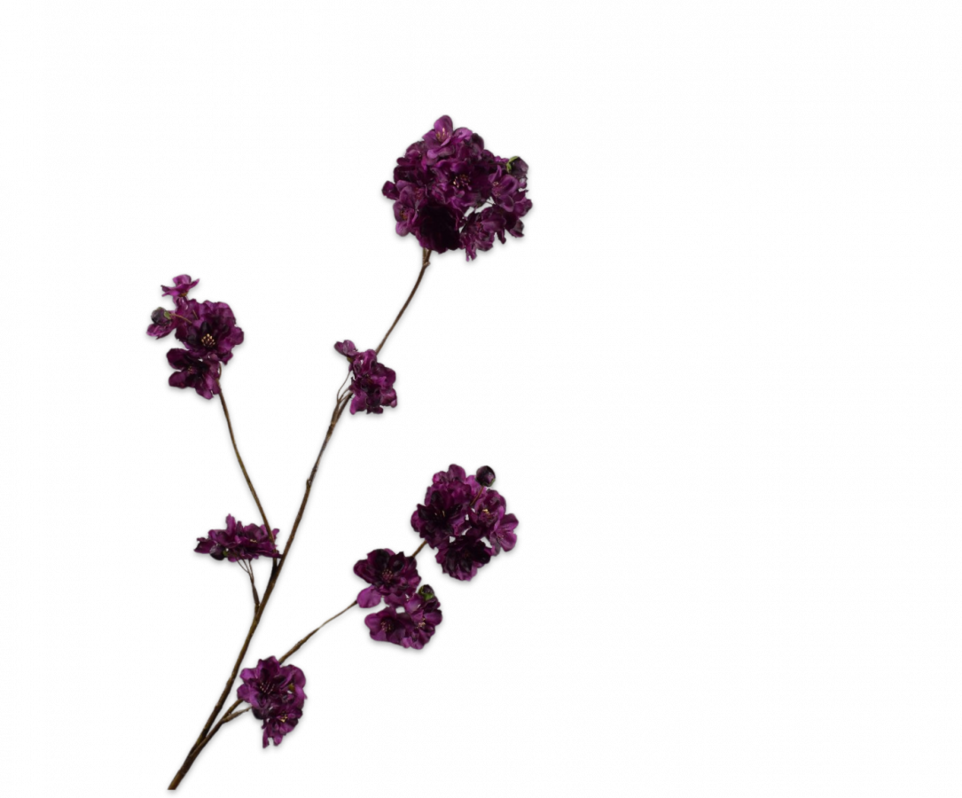 Blossom Spray Lavender 84cm