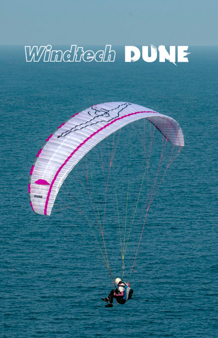 Windtech Dune: our new parakite wing