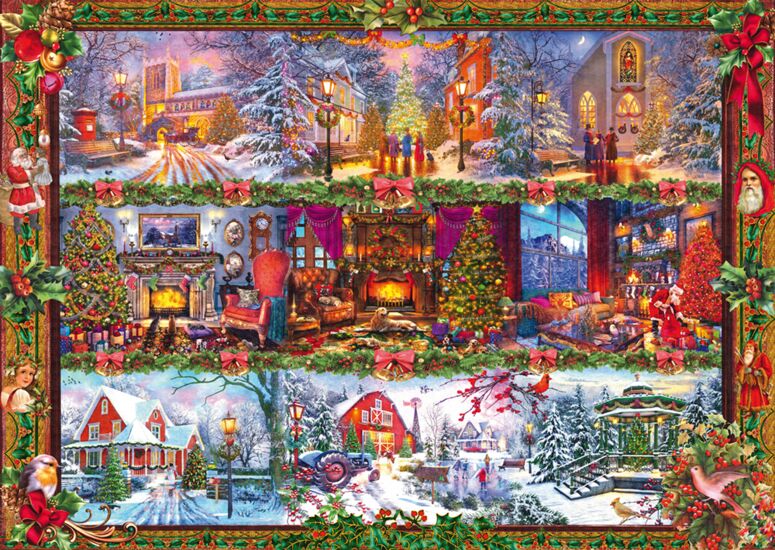 Season´s Greetings, 1000 bitar Schmidt