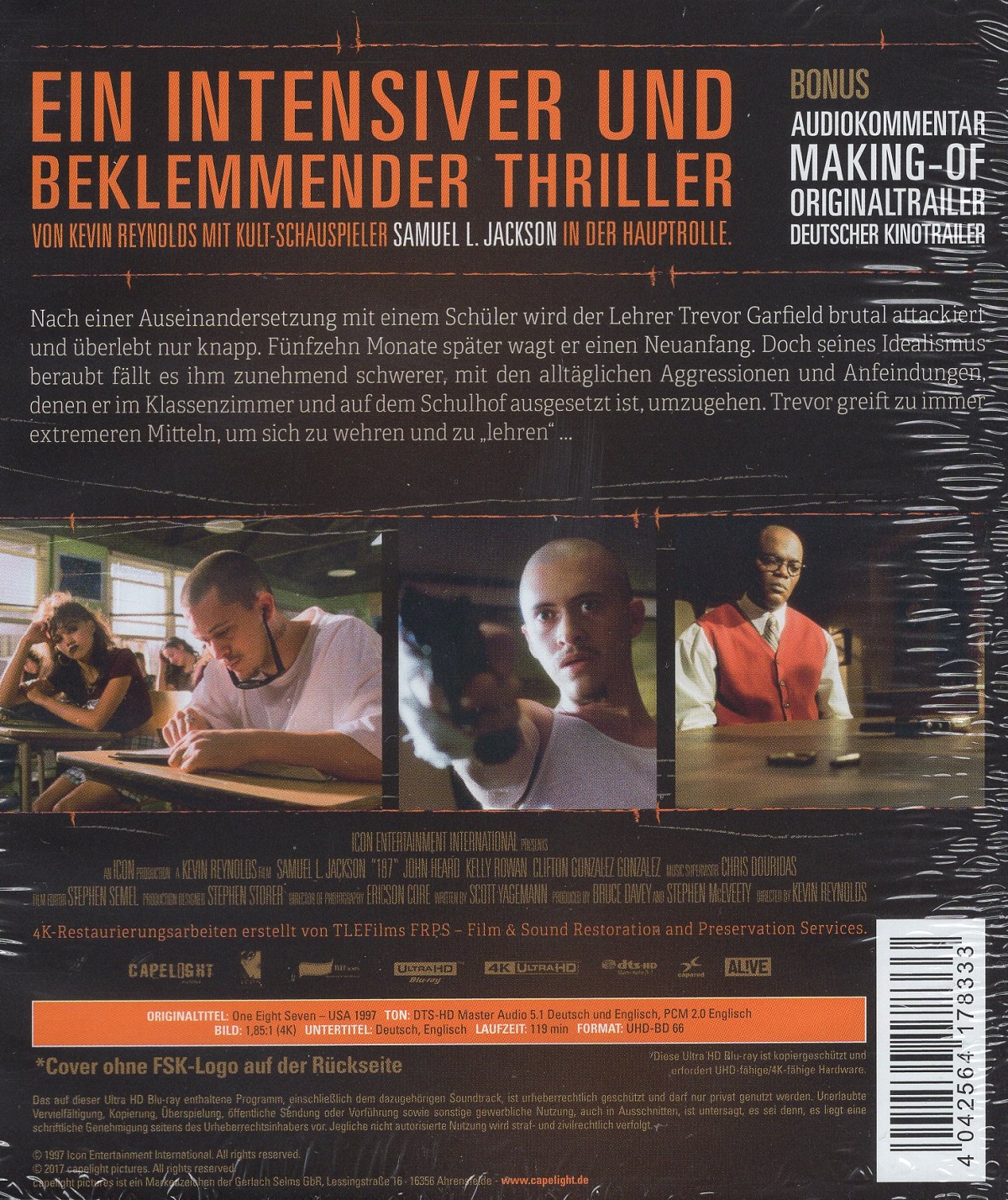 187 (ej svensk text) (4K Ultra HD) - 2