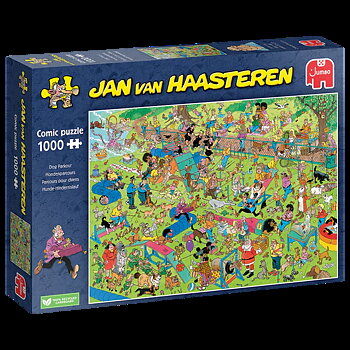 Dog Parkour, JVH 1000 bitar Jumbo