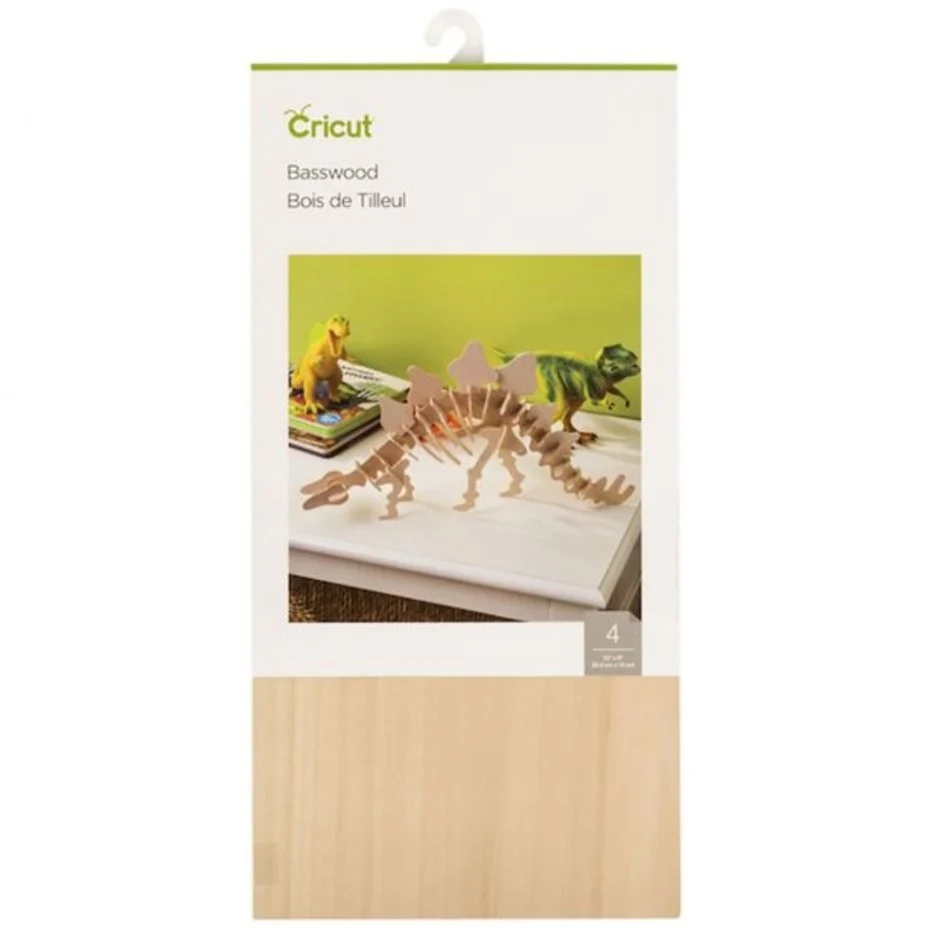 Basswood 4st, 30.5x15 cm, Cricut