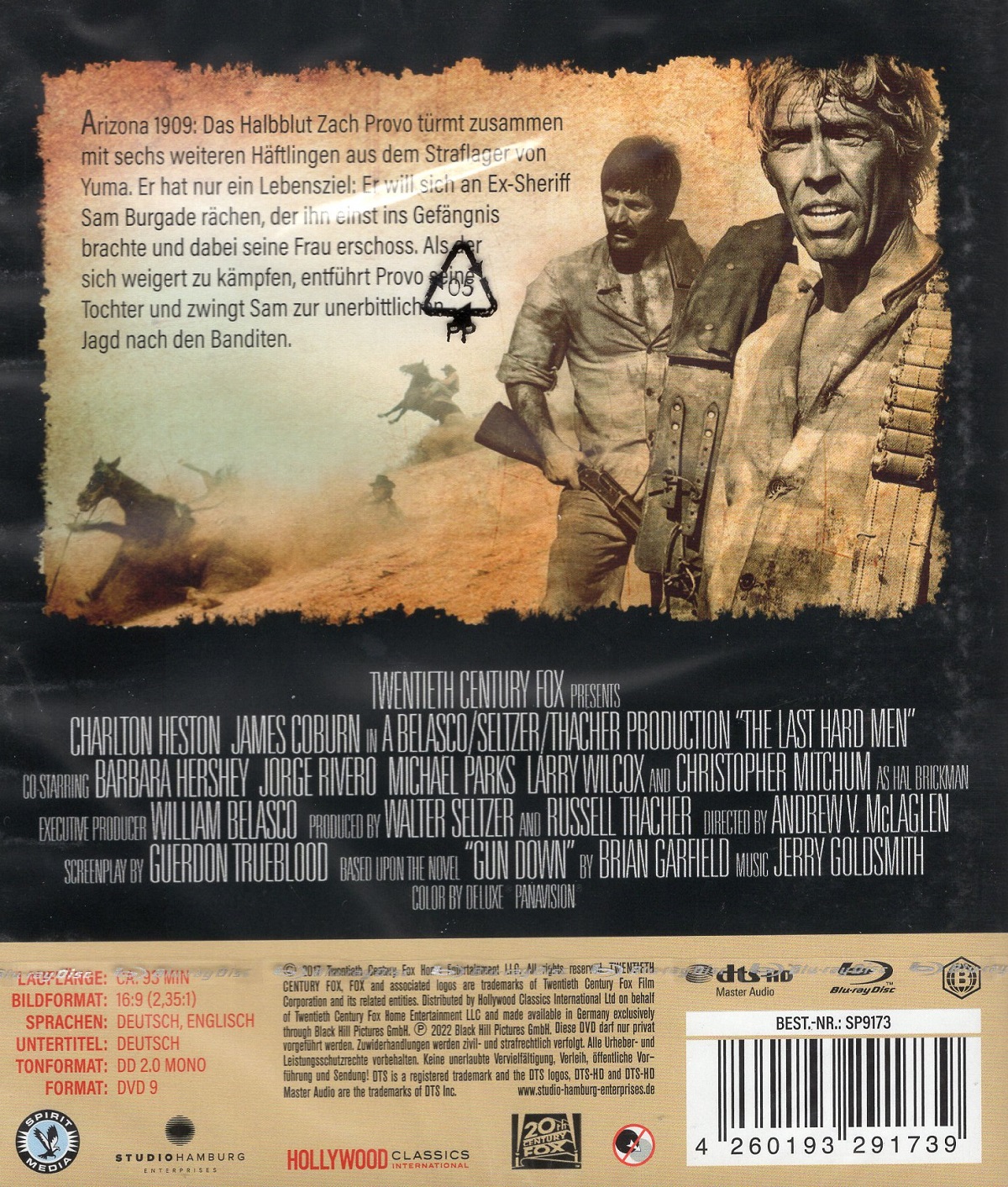Last Hard Men (ej svensk text) (Blu-ray) - 2